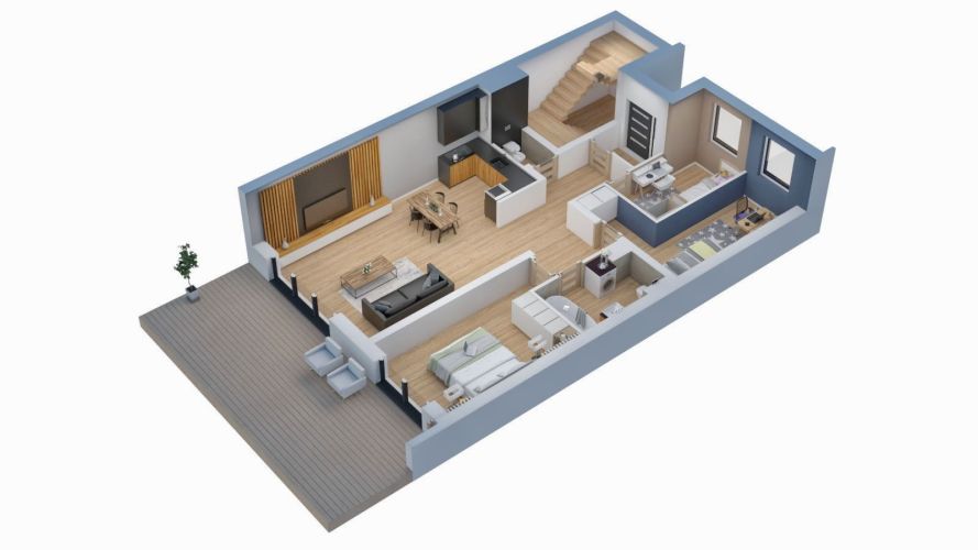 Osiedle Kukułek51 - Wizualizacja pomieszczeń